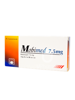 Thuốc Mobimed 7.5mg giảm đau, kháng viêm xương khớp (Hộp 2 vỉ x 10 viên)