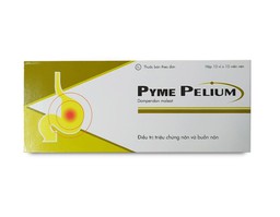 Thuốc PymePelium Tab 10mg giảm các triệu chứng buồn nôn và nôn (Hộp 10 vỉ x10 viên)