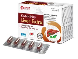 Viên uống tăng cường chức năng gan Kankin Liver Extra (Hộp 12 vỉ x 5 viên)