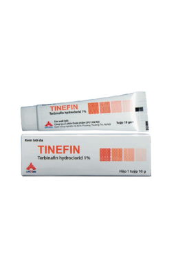 Kem bôi Tinefin 1% điều trị nấm da (Hộp 1 tuýp 10g)