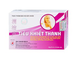 Viên uống Tiêu Khiết Thanh Á Âu hỗ trợ thanh nhiệt giải độc cho cơ thể (Hộp 3 vỉ x 10 viên)