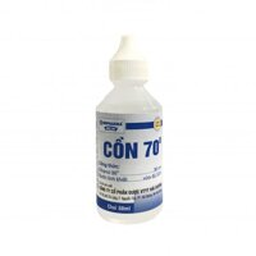 Cồn 90 độ HD sát trùng dụng cụ y tế, vết thương (chai 50ml)