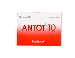 Siro Antot IQ Traphaco hỗ trợ sự phát triển não bộ, giúp trẻ ăn ngon miệng (Hộp 20 ống x 10ml)