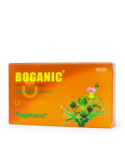 Viên uống bao phim Boganic giúp hỗ trợ suy giảm chức năng gan (Hộp 5 vỉ x 20 viên)