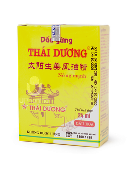Dầu Gừng Thái Dương giảm đau 24ml