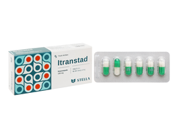 Thuốc Itranstad 100mg điều trị nhiễm nấm (Hộp 1 vỉ x 6 viên)