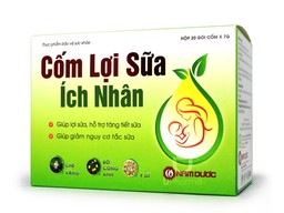Cốm lợi sữa Ích Nhân hỗ trợ tăng tiết sữa (hộp 20 gói x 7g)