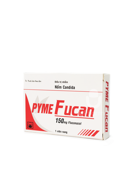 Viên uống PymeFucan 150mg điều trị, dự phòng các bệnh do nấm, viêm màng não do cryptococcus (Hộp 1 viên)