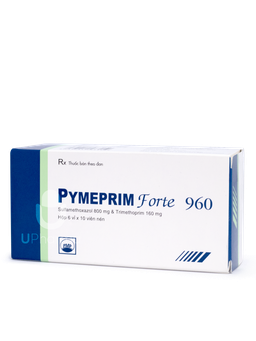 Thuốc Pymeprim Forte 800/160mg điều trị nhiễm khuẩn (Hộp 6 vỉ x 10 viên)