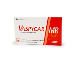 Thuốc Vaspycar MR 35mg điều trị hỗ trợ triệu chứng bệnh đau thắt ngực (Hộp 2 vỉ x 30 viên)