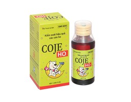 Siro Coje Ho giảm các triệu chứng ho (Hộp 1 chai 75ml)