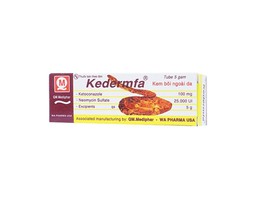 Kem bôi da Kedermfa điều trị lang ben, hắc lào (tuýp 5g)