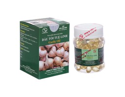 Viên uống Dầu Tỏi Tuệ Linh Garlic Oil giúp giảm mỡ máu, giảm nguy cơ xơ vữa động mạch vành (100 viên)