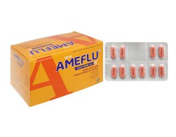 Thuốc New Ameflu day time + C giảm các triệu chứng cảm cúm, cảm lạnh (hộp 10 vỉ * 10 viên)