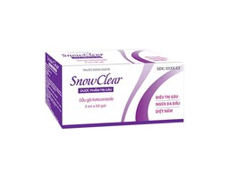 Dầu gội Snow Clear điều trị gàu, ngứa da đầu, diệt nấm (Hộp 50 gói * 5ml)