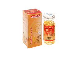 Viên uống Alaska Deep Sea Fish Oil Omega-3,6,9 Cap Nu Health phát triển não bộ, hỗ trợ tim mạch (Hộp 1 lọ 100 viên)
