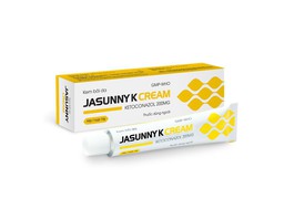 Kem bôi Jasunny Cream 200mg điều trị nấm ngoài da (Tuýp 10g)
