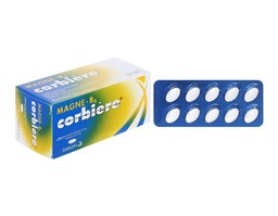 Thuốc Magne B6 Corbière trị thiếu Magnesi và vitamin B6 (Hộp 5 vỉ x 10 viên)