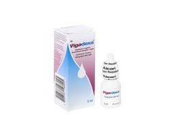 Thuốc nhỏ mắt Vigadexa 0,5%/0,1% điều trị nhiễm khuẩn mắt (Lọ 5ml)