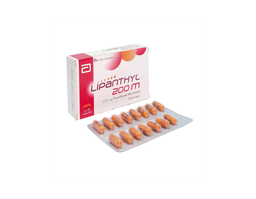 Thuốc Lipanthyl 200m điều trị tăng mỡ máu (Hộp 2 vỉ x15 viên)