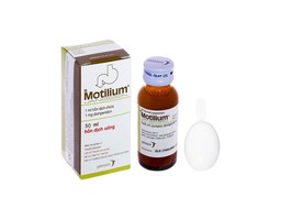 Hỗn dịch uống Motilium 1mg/ml điều trị triệu chứng nôn và buồn nôn (chai 30ml)
