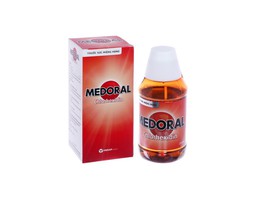 Thuốc súc miệng họng Medoral trị nhiễm khuẩn miệng họng, hỗ trợ điều trị loét miệng họng (Chai 250ml)