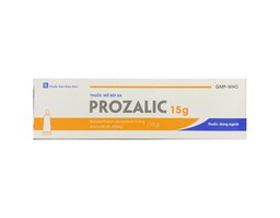 Thuốc mỡ bôi da Prozalic điều trị vảy nến, á sừng (hộp 1 tuýp 15g)