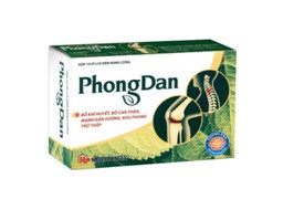 Thuốc khớp PhongDan giảm sưng đau khớp, trị phong thấp (Hộp 3 vỉ x 10 viên)