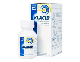 Thuốc Klacid 125mg/5ml điều trị nhiễm khuẩn (Hộp 1 lọ 60ml)