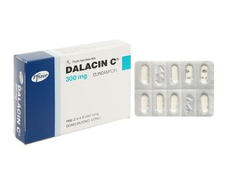 Thuốc Dalacin C 300mg trị nhiễm khuẩn (Hộp 2 vỉ x 8 viên)