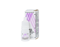 Dung dịch nhỏ mắt Timolol Maleate Eye Drops 0.5% điều trị bệnh glôcôm (hộp 1 lọ 5ml)