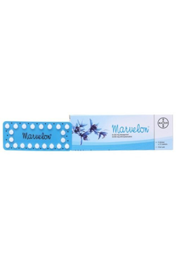 Thuốc Marvelon tránh thai hằng ngày (hộp 1 vỉ x 21 viên)