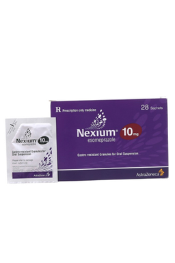 Thuốc cốm pha hỗn dịch Nexium 10mg điều trị trào ngược dạ dày ở trẻ em (Hộp 28 gói)