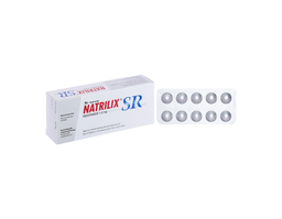 Thuốc Natrilix SR 1.5mg điều trị tăng huyết áp (hộp 3 vỉ * 10 viên)