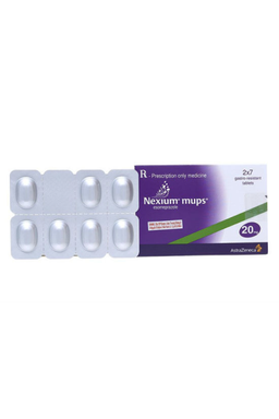 Thuốc Nexium Mups 20mg điều trị trào ngược dạ dày, thực quản (hộp 2 vỉ * 7 viên)