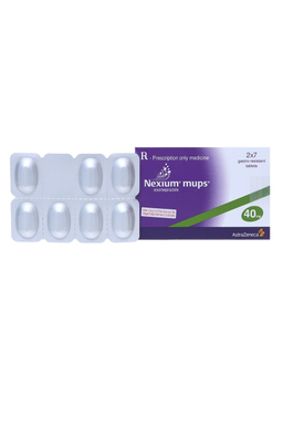 Viên uống Nexium Mups 40mg điều trị bệnh trào ngược dạ dày - thực quản và hội chứng Zollinger Ellison (Hộp 2 vỉ x 7 viên)