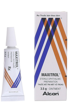Thuốc mỡ Maxitrol giúp điều trị nhiễm khuẩn mắt (Tuýp 3,5g)