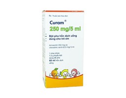 Thuốc Curam 250mg/5ml điều trị viêm tai giữa, viêm xoang (chai 60ml)