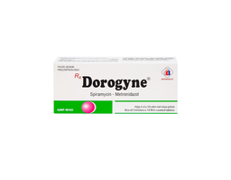 Thuốc Dorogyne điều trị nhiễm khuẩn răng miệng (2 vỉ x 10 viên)