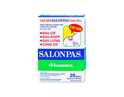 Cao dán Salonpas giảm đau, kháng viêm cơ xương