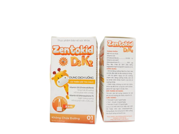 Dung dịch Zentokid D3K2 cải thiện hấp thu canxi (Lọ 5ml)