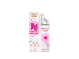Xịt mũi Nebusal spray Baby 1.9% hỗ trợ điều trị nghẹt mũi cho bé (Lọ 50ml)