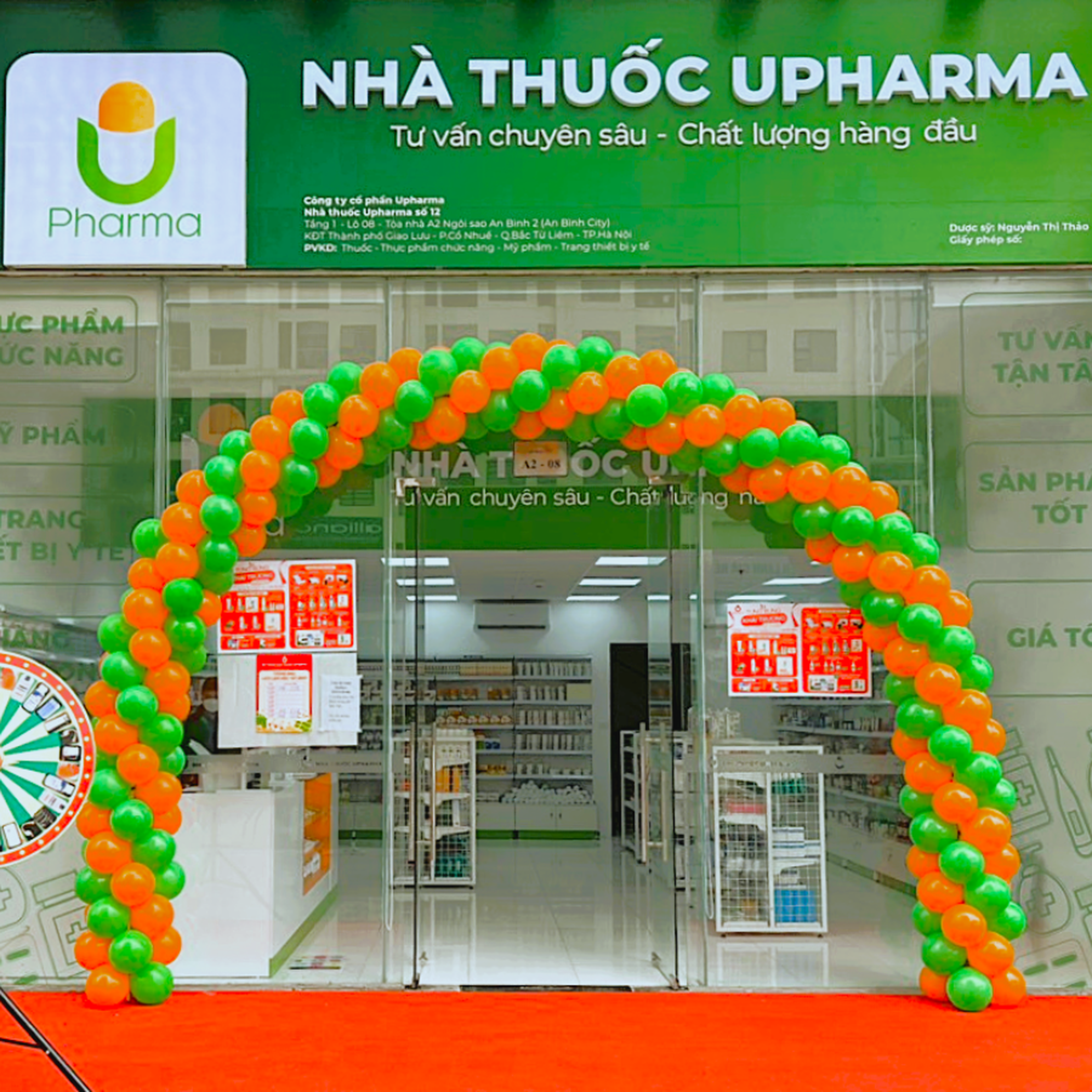 Nhà thuốc Upharma - Đội ngũ dược sĩ chuyên môn cao