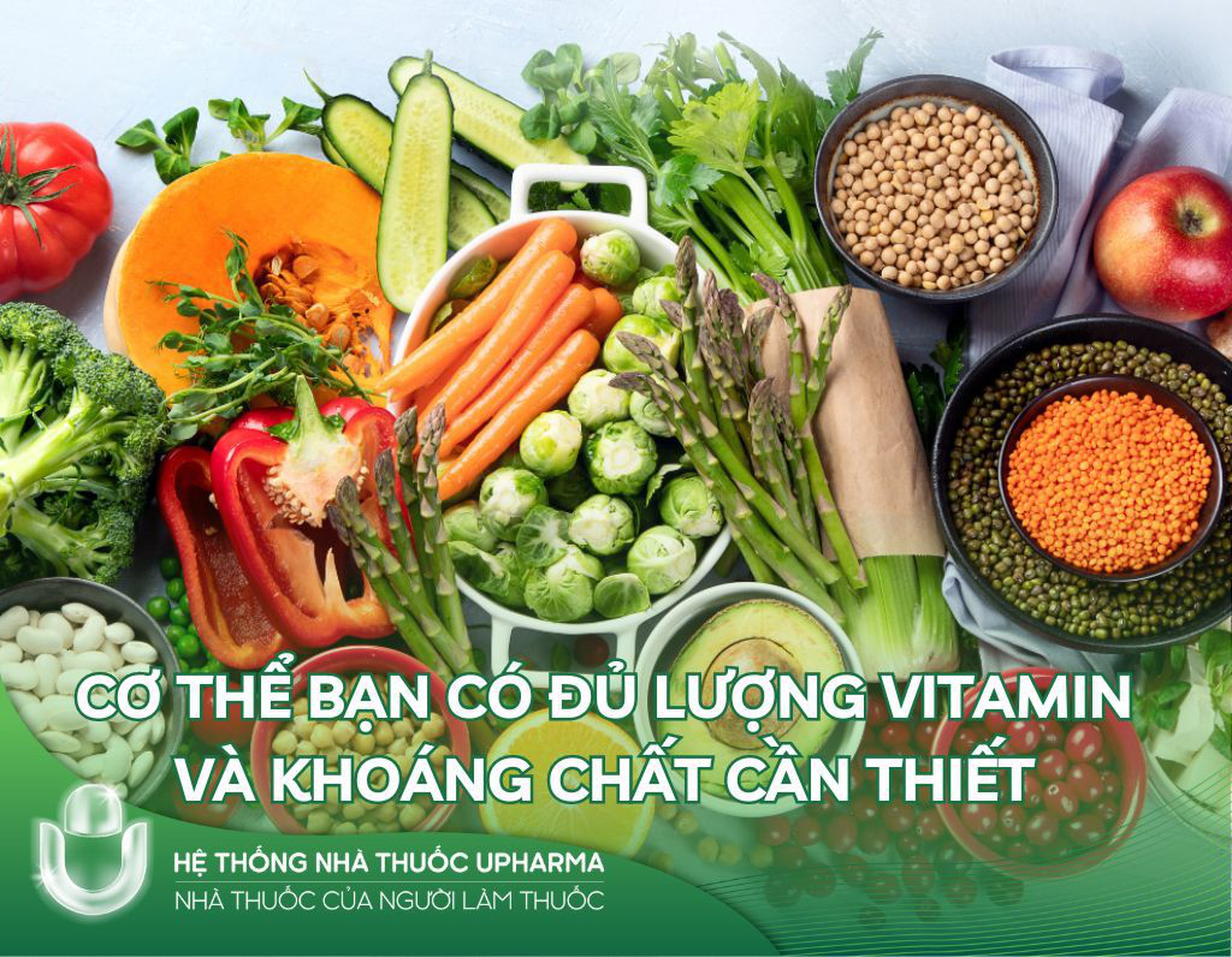 Cơ thể bạn có đủ lượng vitamin và khoáng chất cần thiết mỗi ngày?