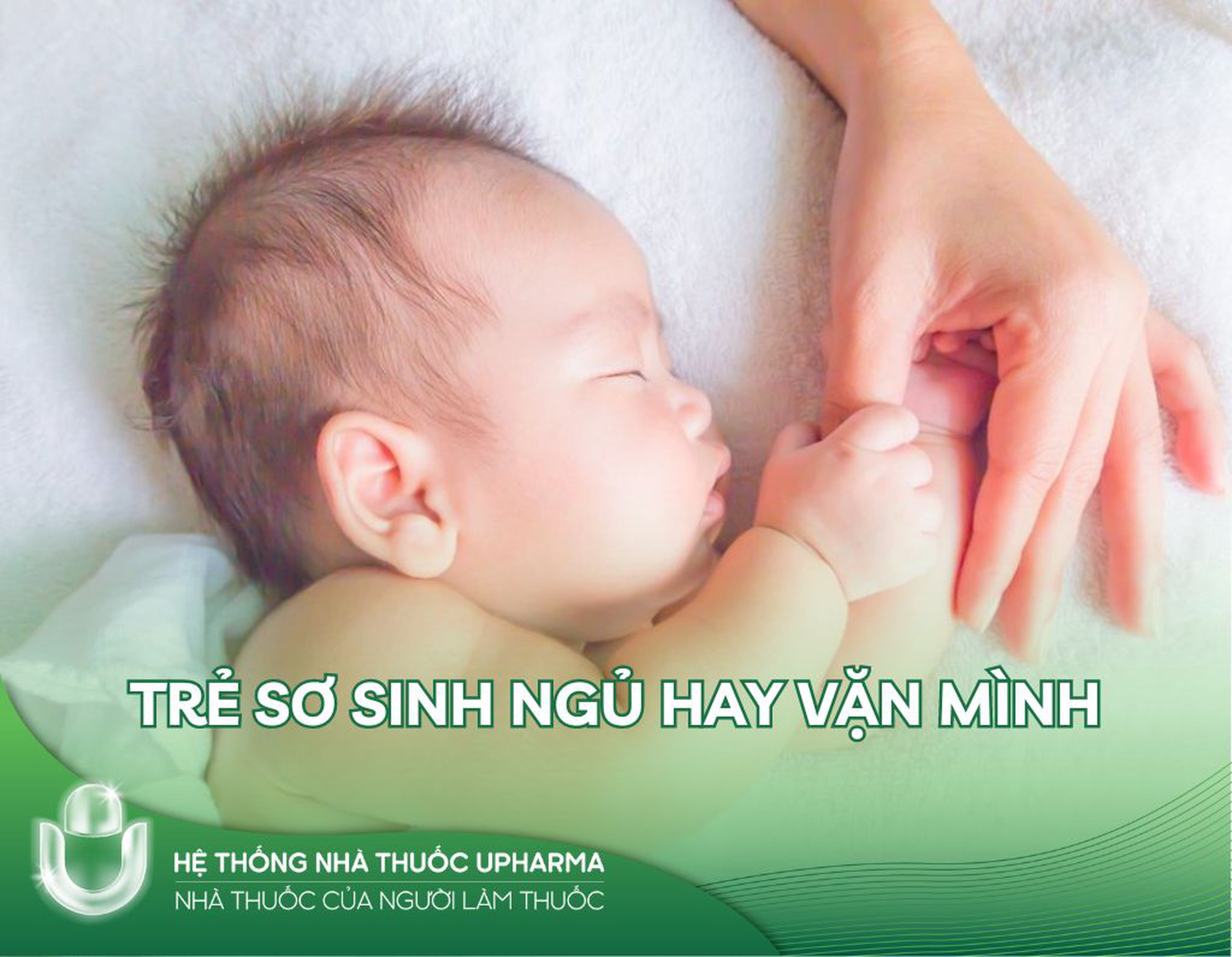 5 mẹo mẹ nên thử khi trẻ sơ sinh ngủ hay vặn mình