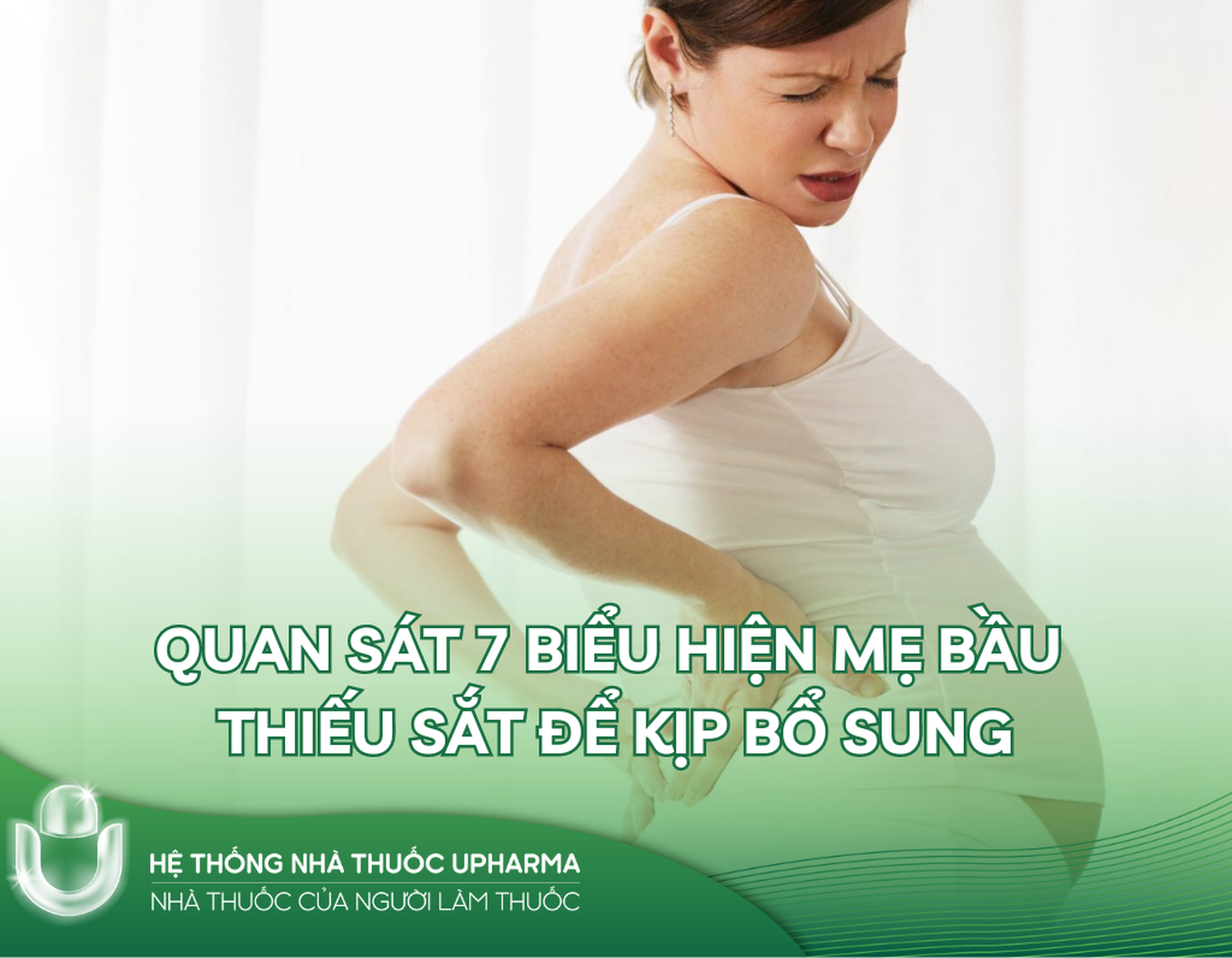 Quan sát 7 biểu hiện mẹ bầu thiếu sắt để kịp bổ sung