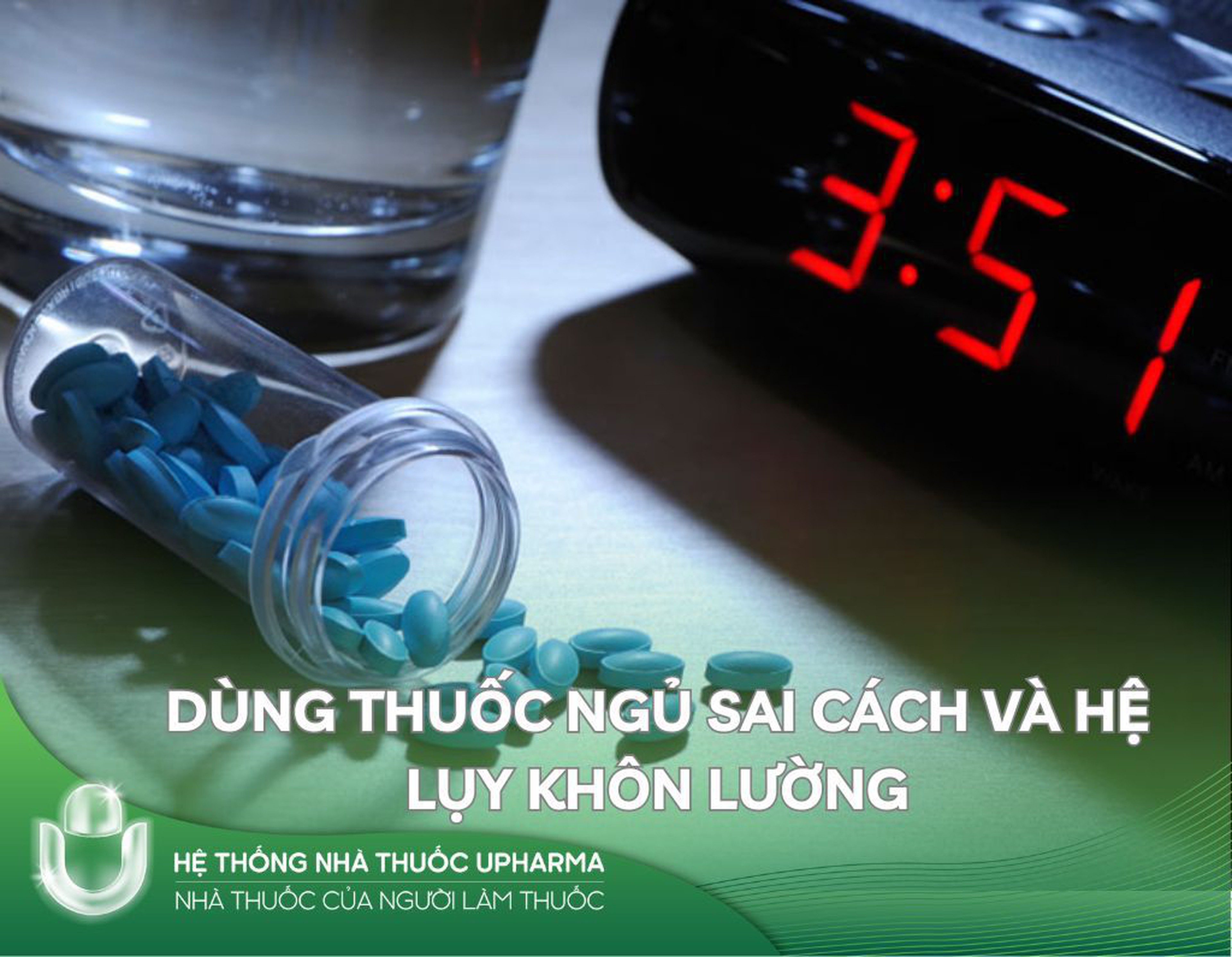Dùng thuốc ngủ sai cách và hệ lụy khôn lường