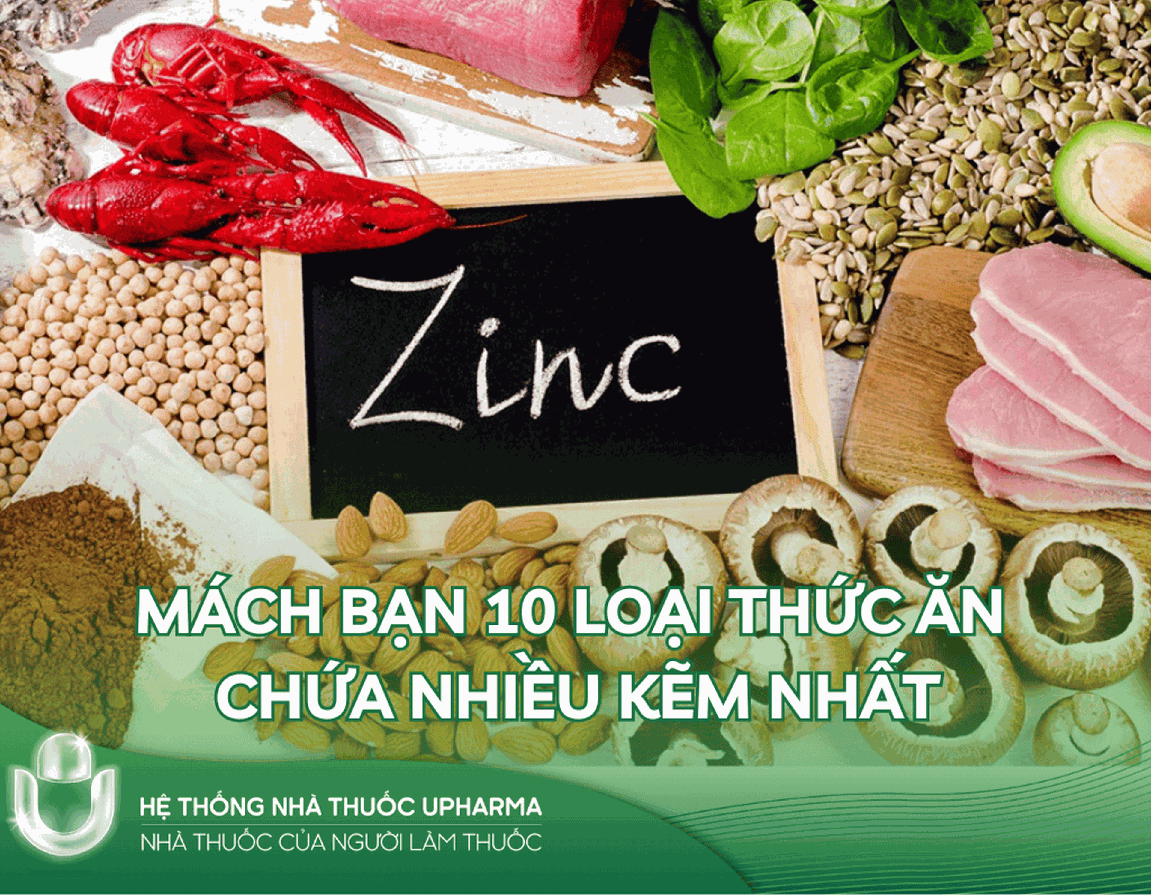 Mách bạn 10 loại thức ăn chứa nhiều kẽm nhất