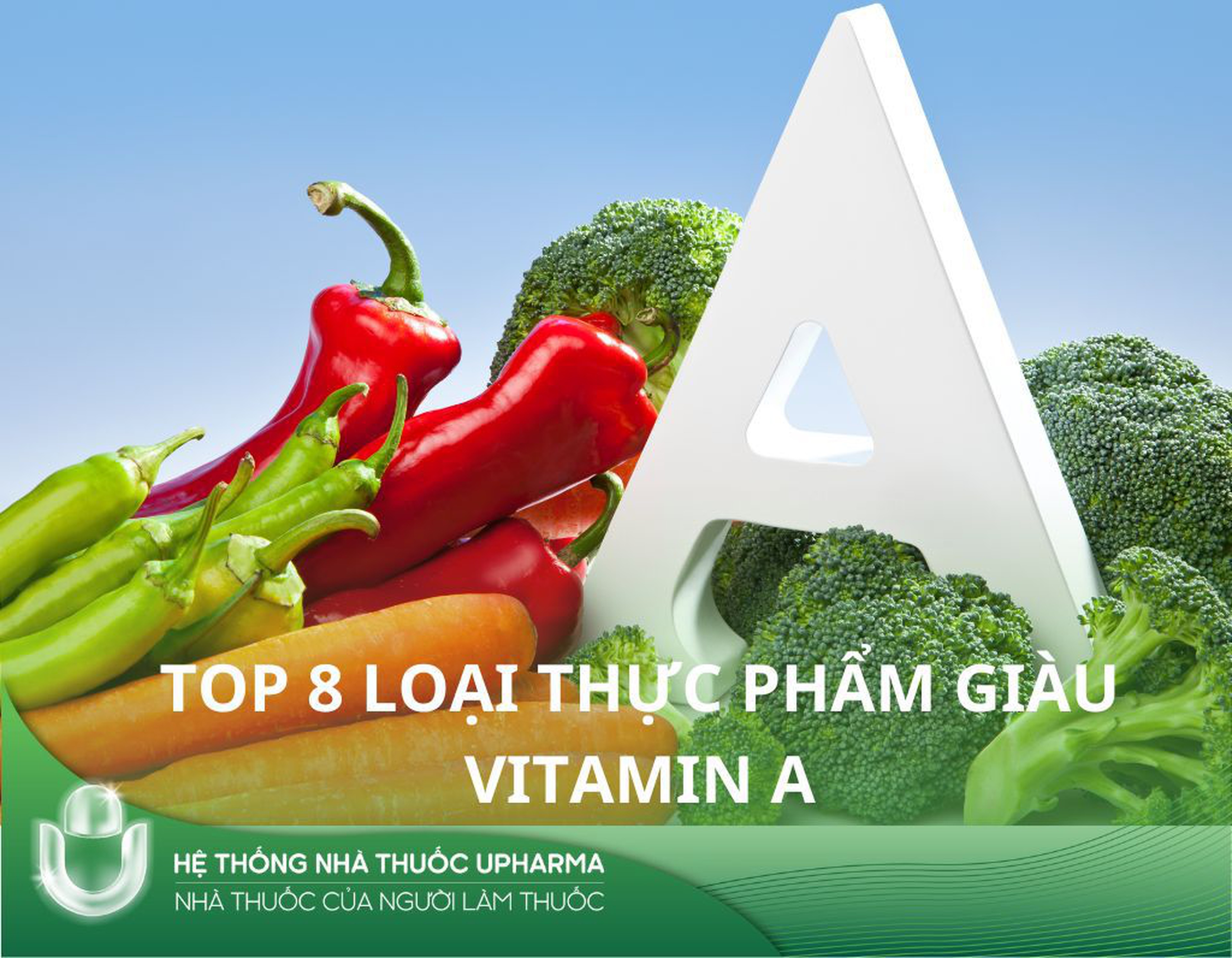 Top 8 loại thực phẩm giàu vitamin A