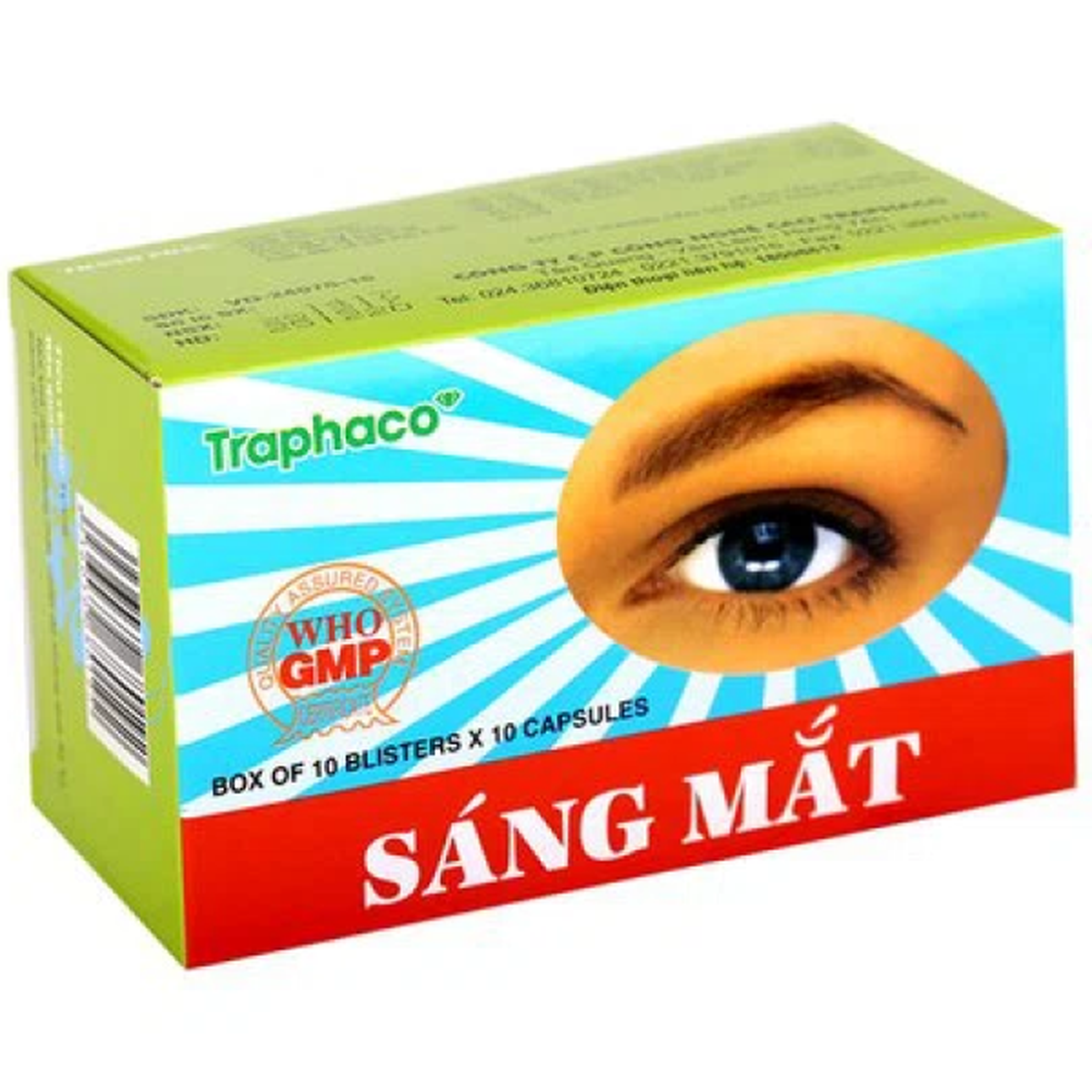 Thuốc Sáng mắt NC TPC điều trị các bệnh về mắt do can thận âm hư, huyết hư (hộp 10 vỉ x 10 viên)
